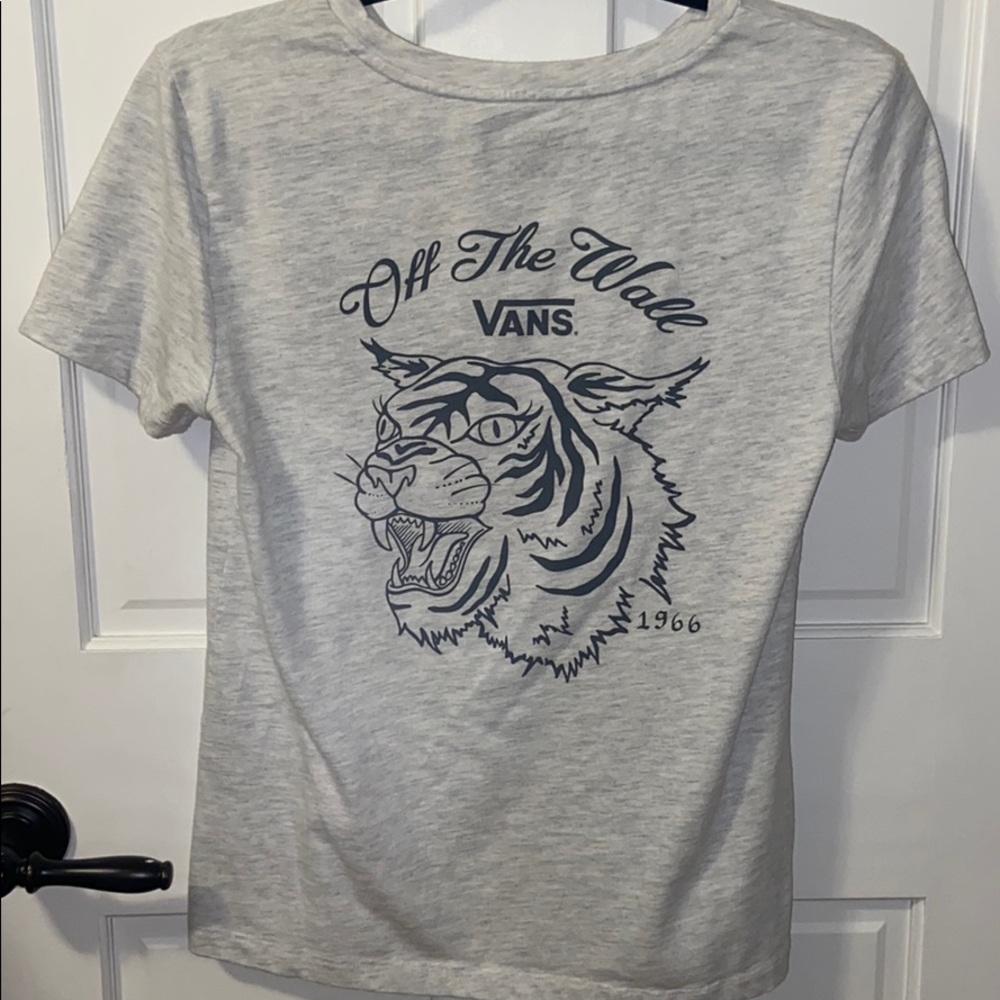 OFF THE WALL vans tee